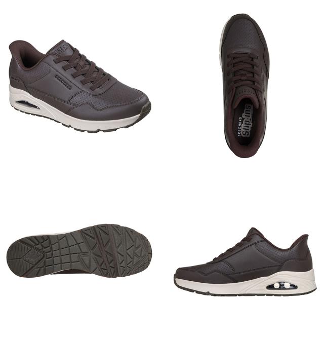 スケッチャーズ スニーカー メンズ 183023 ウノ バンクシアラックス 新作 送料無料 UNO BANKSIA LUXE SKECHERS_4