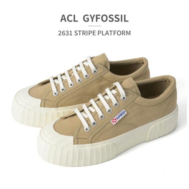 SUPERGA スニーカー レディース 3A5111SW ストライプ プラットフォーム 新作 送料無料 2631 STRIPE PLATFORM ACLの通販は