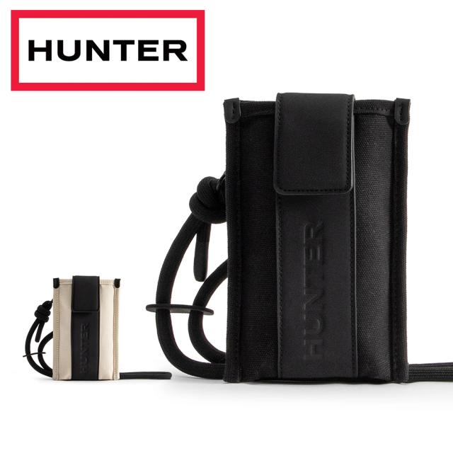 ハンター バッグ メンズ レディース UBX3712CAA 新作 送料無料 REFINED STITCH CANVAS PHONE POUCH HUNTER
