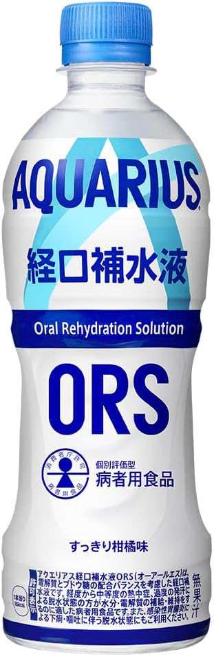 アクエリアス 経口補水液ORS 500ml×24本×2ケース 熱中症 対策 ペットボトル コカ・コーラ コカコーラ