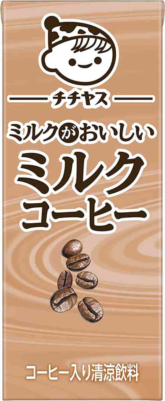 チチヤス ミルクコーヒー 紙パック 200ml×24本×4ケース(96本) 伊藤園