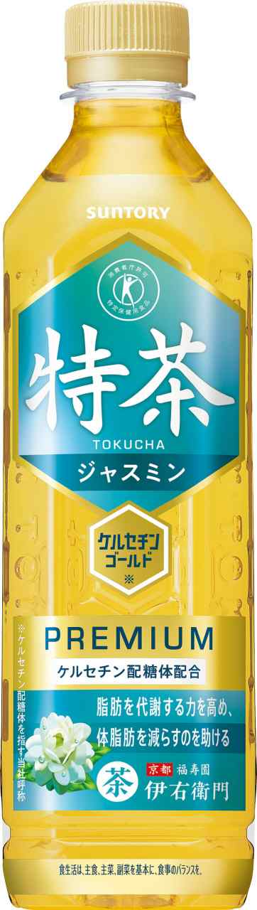 [トクホ]サントリー 伊右衛門 特茶 ジャスミン お茶 500ml×24本×2ケース ペットボトル