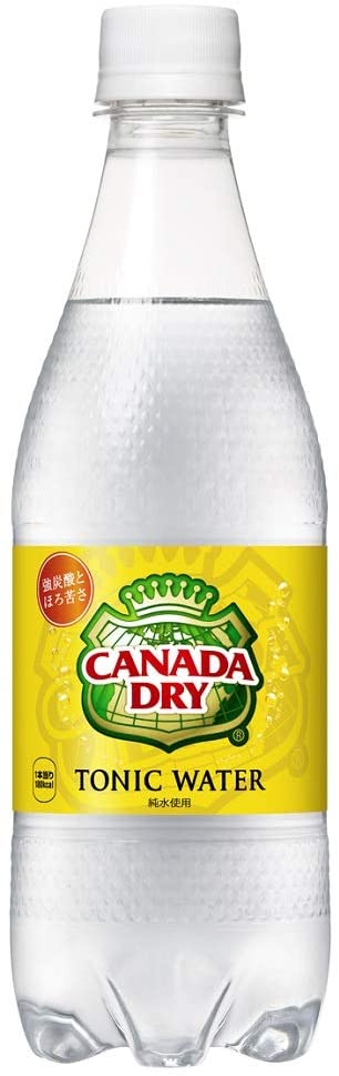 トニックウォーター カナダドライ 炭酸水 500mlPET×24本 (2ケース単位 送料無料_おまとめ注文用) コカコーラ ペットボトル CANADA DRY 箱買い イベント パーティー アウトドア バーベキュー 家飲み 飲み会 炭酸飲料 強炭酸 トニック水 スパークリングウォーター ストック