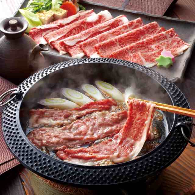 松阪牛 ブランド牛 銘柄牛 すきやき肉 もも肉 すき焼き用 黒毛和牛 和牛 牛肉 赤身 サシ あっさり 鍋 冷凍 グルメ ギフト 贈り物 中元 歳