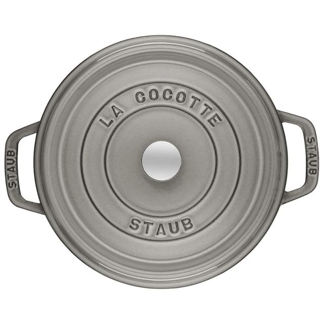 【新品未使用】ストウブ　ピコ・ココットラウンド　シリアルナンバー付き Staub 日本国内正規品 生涯保証シリアルナンバー付 ストウブ staub