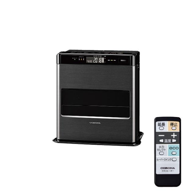 コロナ CORONA FH-CWZ36BYG(KG) 石油ファンヒーター 木造10畳・コンクリート13畳まで 3.60〜0.59kW グランブラック WZシリーズ 2025年モデル
