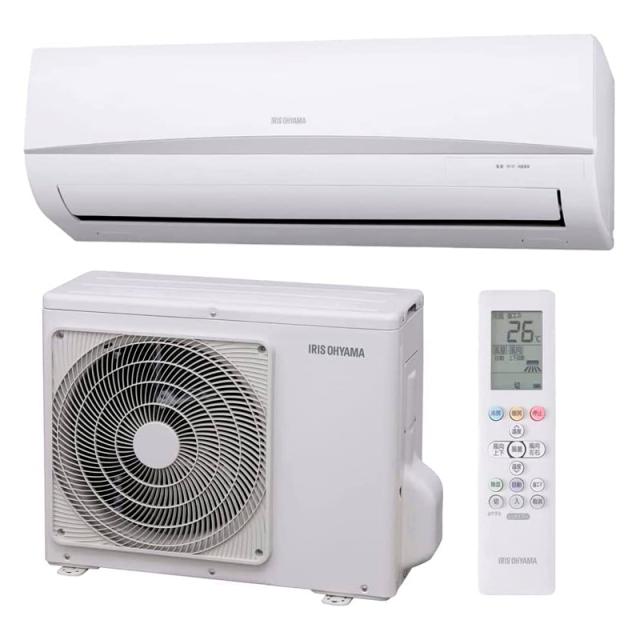 アイリスオーヤマ エアコン 主に10畳用 省エネ スタンダード ホワイト 2.8kW IRA-2804R-W