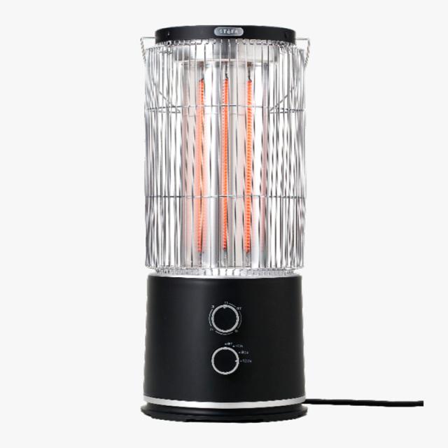 STUFA 遠赤外線ヒーター 暖房 カーボンヒーター アウトドア ブラック STU-1201A(K)