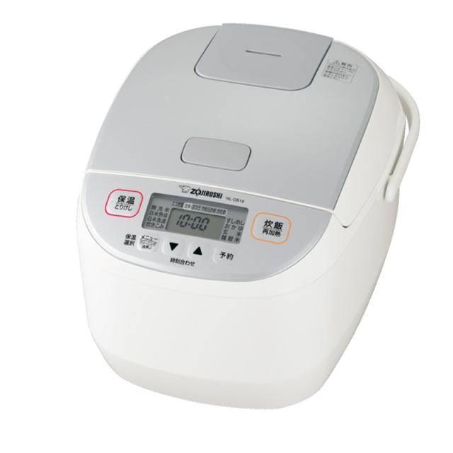 象印 ZOJIRUSHI 極め炊き 10合 マイコン炊飯器 ホワイト NL-DB18-WA