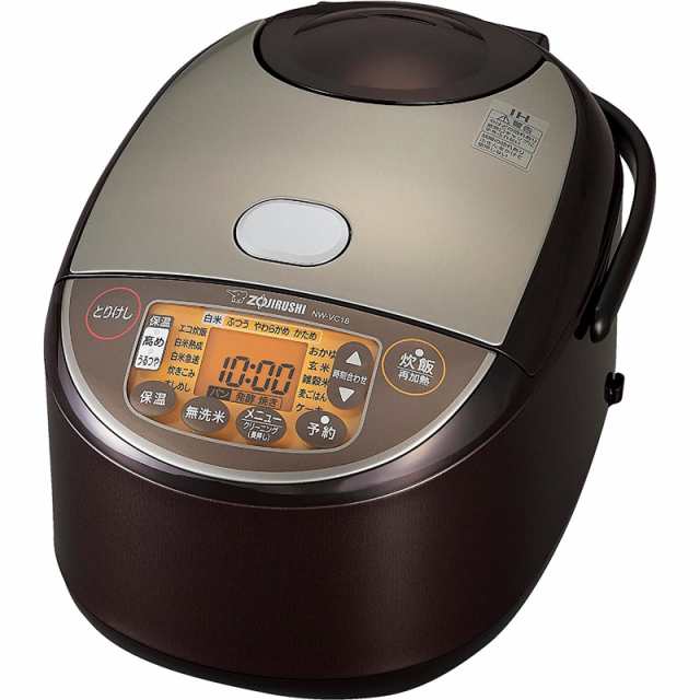 象印 ZOJIRUSHI 極め炊き IH炊飯ジャー 10合 NW-VC18-TAの通販は