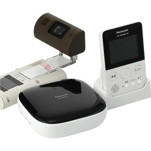 Panasonic VS-HM400-W ホワイト カメラモニター Panasonic パナソニック ドアモニター VS-HM400-W Panasonic