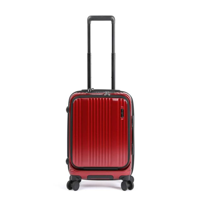 バーマス BM インターシティ フロントオープン48c ワイン スーツケース 35L 静音キャスター 6052044