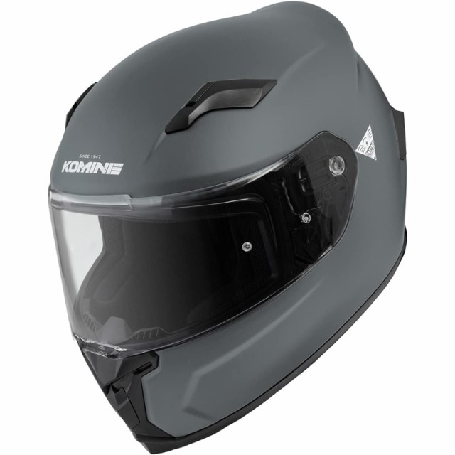 KOMINE コミネ HK-170 FL フルフェイスヘルメット バイク用 バサルトグレー M 01-170-B.GRY-M