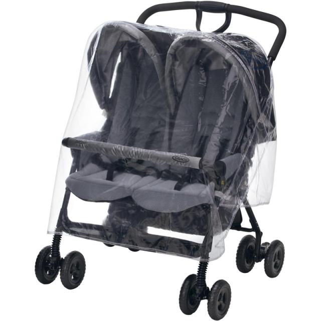 GRACO グレコ デュオスポーツ ジェミニブラック BK 二人乗りベビーカー