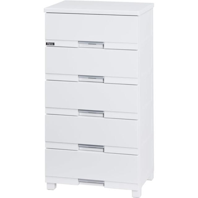 天馬 Tenma フィッツプラス プレミアム チェスト 5段 セラミックホワイト 幅55cm FP5505の通販は 14,400円