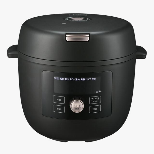 タイガー魔法瓶 TIGER 電気圧力鍋 TIGER COOKPOT マットブラック 4L COK-B400(KM)