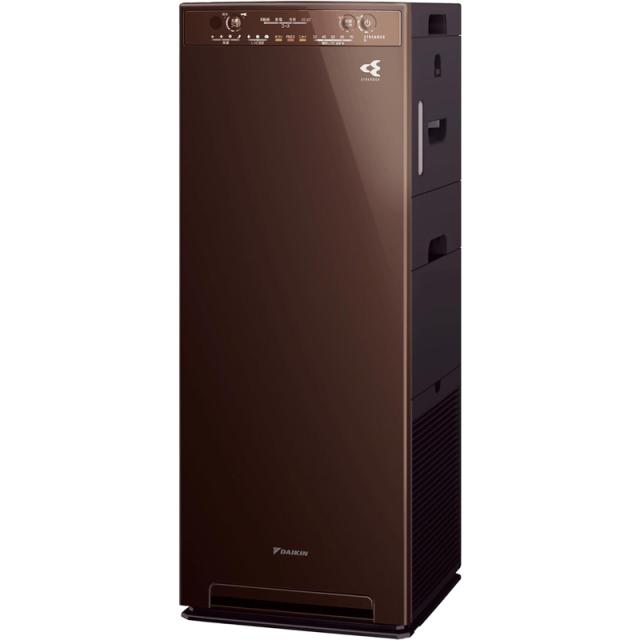 ダイキン DAIKIN 加湿ストリーマ空気清浄機 ブラウン 25畳 ストリーマ スリム 静音設計 MCK555A-T