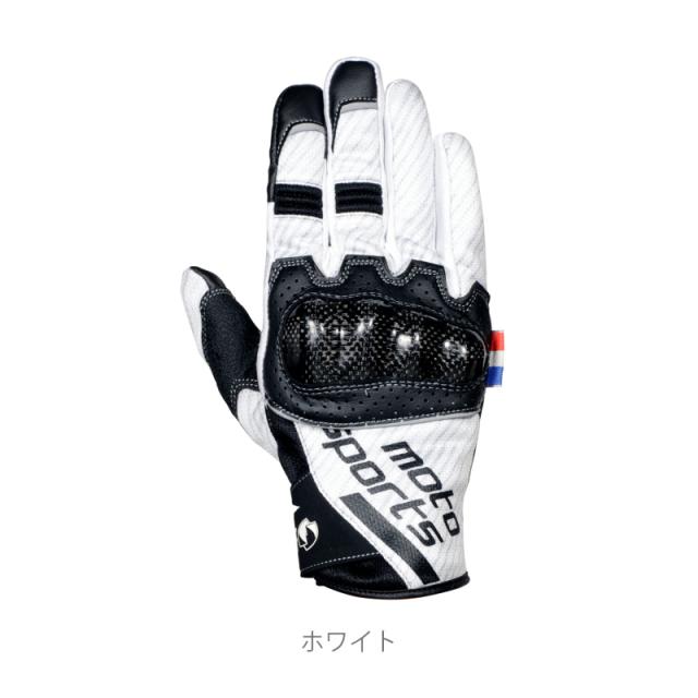 エルフ elf バイク スフィーダメッシュグローブ WM ホワイト EG-S517の通販は 6,786円