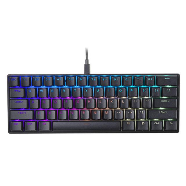 Mad Catz マッドキャッツ S.T.R.I.K.E. 6 60% RGB Mechanical Keyboard ブラック KS63DMUSBL000-0J