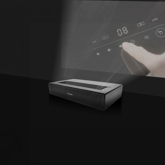 LOOZER ルーザー 壁短焦点プロジェクター ブラック LOOZER PROJECTOR