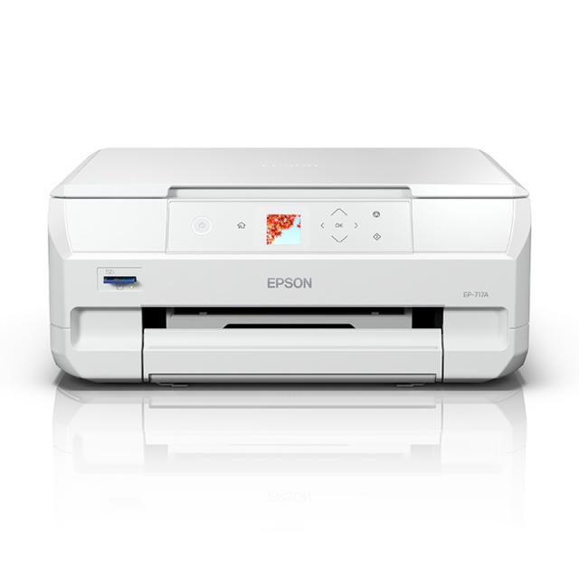 EPSON エプソン カラリオ インクジェットプリンター EP-717A A4対応 6