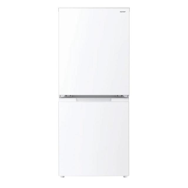 シャープ SHARP 冷蔵庫 マットホワイト SJ-D15P-W 2ドア 152L