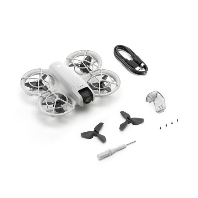 DJI Neo ド貸し付け金 機体単体 手のうち大きさ Vlog映画化向け