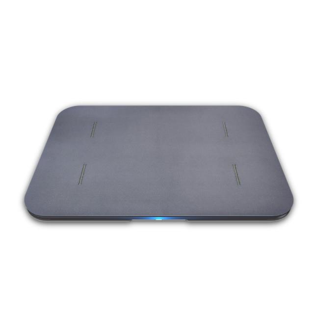 新品] スマートバスマット 体重計 グレー ダイエット 速乾性 珪藻土