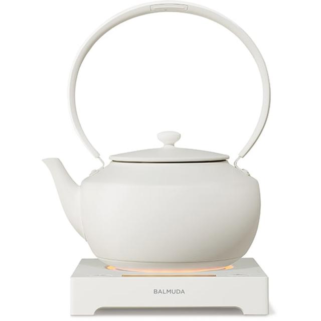 BALMUDA ホワイト 電気ケトル ステンレス内釜 BALMUDA バルミューダ 0.6L 電気ケトル The Pot ザ・ポット KPT01JP-WH