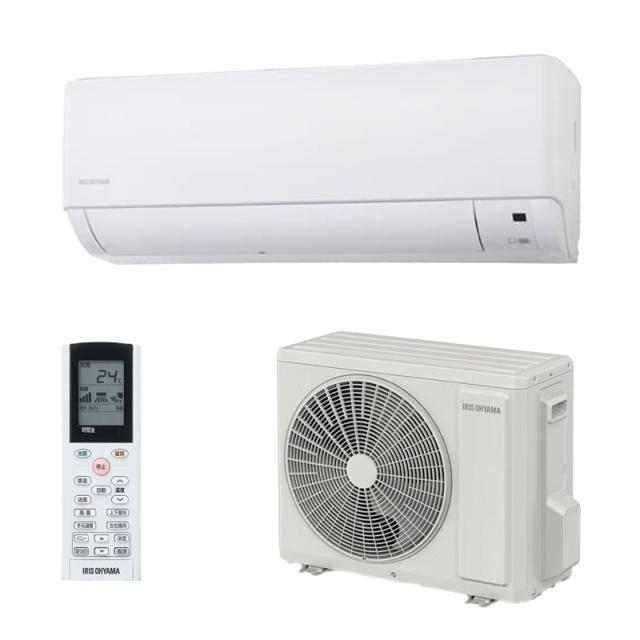 アイリスオーヤマ IRIS OHYAMA airwill ルームエアコン ホワイト IHF-6309G 20畳 200V 6.3kW スタンダード