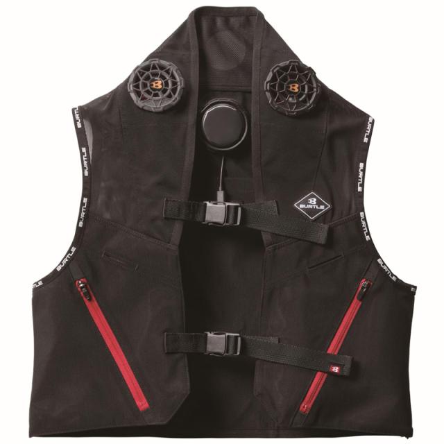 BURTLE バートル アイスクラフトベスト IC101S ペルチェ冷却ユニット搭載 ユニセックス フリーサイズ