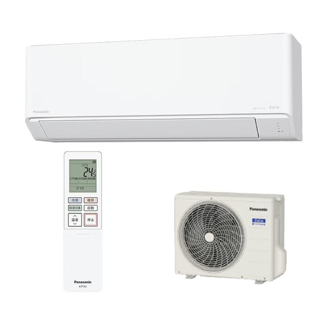 パナソニック Panasonic エアコン エオリア CS-365DJ-W おもに12畳用 100 V 3.6 kW クリスタルホワイト