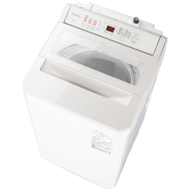 Panasonic パナソニック 全自動洗濯機 NA-FA8H5 8kg スゴ落ち泡洗浄 コンパクト設計 時短コース搭載