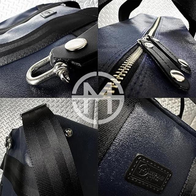 森野帆布 SF-0781 CONTAINER BOSTON BAG MINI/ コンテナボストンバッグミニ ネイビー×ブラック_2