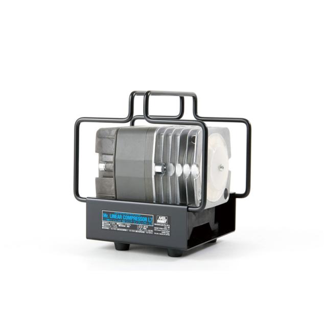 GSIクレオス エアーブラシ塗装用 リニアコンプレッサーL7 PS254 静音 長時間連続運転 リニア駆動