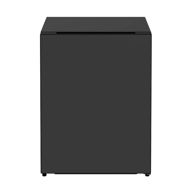 Hitachi 日立 R-MR7SL(HD) 小型冷蔵庫 73L 左開き ダークグレー 省スペース設置対応モデル