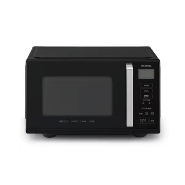 IRIS OHYAMA アイリスオーヤマ 電子レンジ IMB-F2202-B 22L フラットテーブル 時短機能付き ブラック