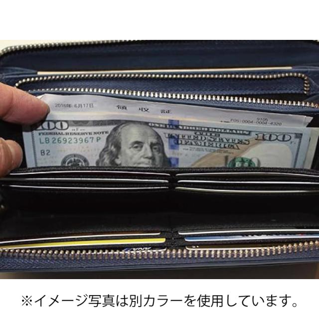 POLICE ポリス EDGE 長財布 ファスナー付 本革 ブラウン PA-58002-29 メンズ ブランド財布_3