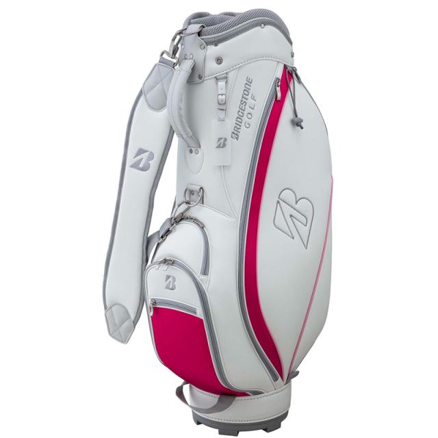 BRIDGESTONE GOLF BG-100L キャディバッグ付 8本セット ピンク_3