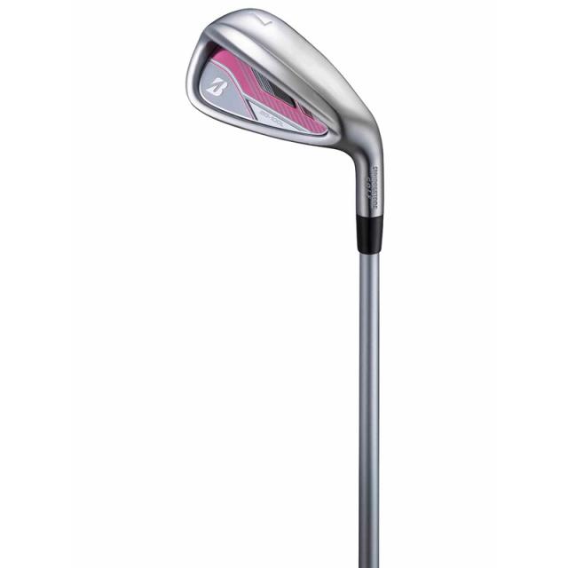 BRIDGESTONE GOLF BG-100L キャディバッグ付 8本セット ピンク_7
