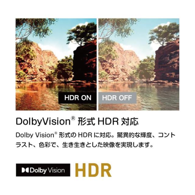 ORION オリオン スマートテレビ 50V型 4K液晶 GoogleTV HDR10 DolbyAudio対応_3