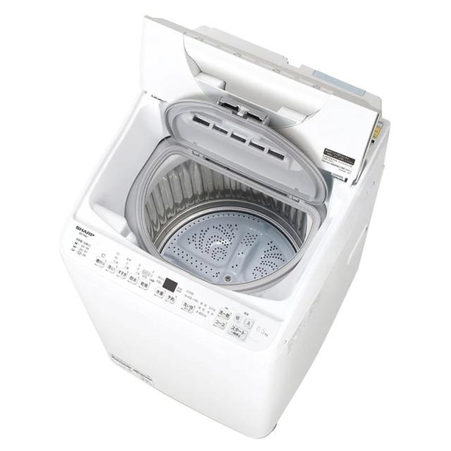 SHARP シャープ ES-TX6J 全自動洗濯乾燥機 6.5kg 穴なし槽 縦型 SHARP シャープ ES-TX6J 全自動洗濯乾燥機 6.5kg 穴なし槽 縦型