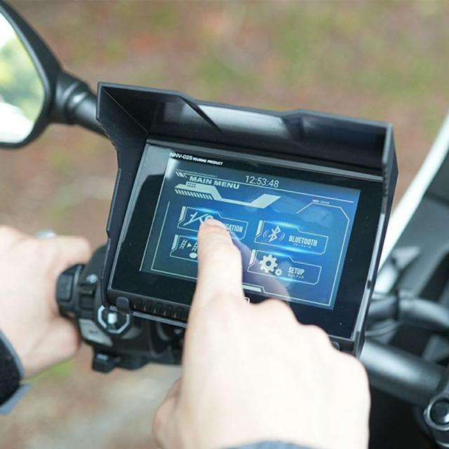 NANKAI 南海部品 バイク専用ナビ NNV-025 5インチTFT液晶 2025年最新地図搭載 Android ナビ IPX5防水_3