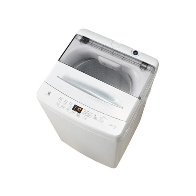 Haier ハイアール 6.0kg 全自動洗濯機 JW-U61C-W 高濃度スパイラル洗浄 除菌コース お急ぎ10分 ホワイト_1