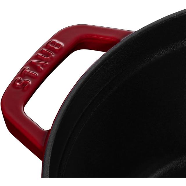 ストウブ Staub 両手鍋 ピコ・ココット ラウンド 24cm オーブン可 ボルドー 40502-294_4