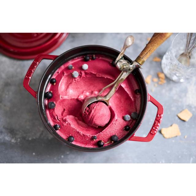 ストウブ Staub 両手鍋 ピコ・ココット ラウンド 24cm オーブン可 ボルドー 40502-294_6