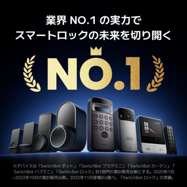SwitchBot スイッチボット SwitchBot 顔認証パッドPro W7300502 スマートロック用デバイス_1