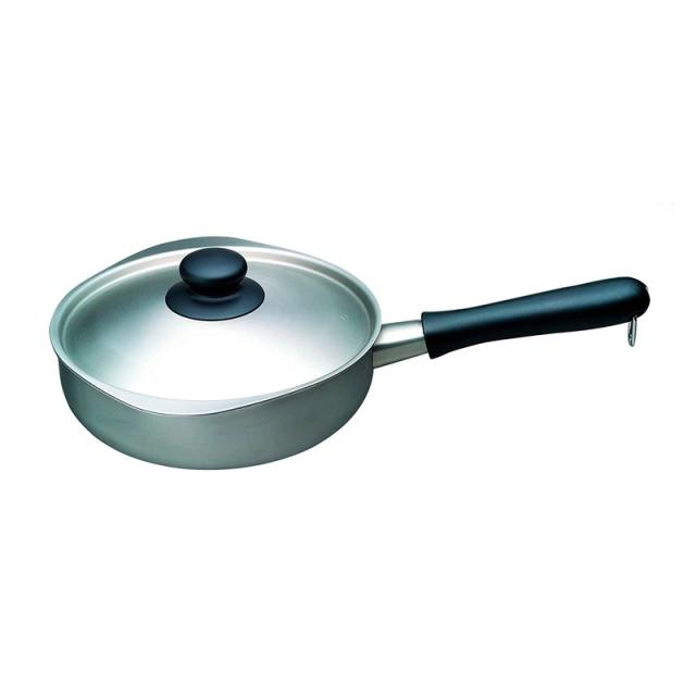 柳宗理 ステンレス・アルミ 3層 鋼 片手鍋 22cm つや消し 日本製