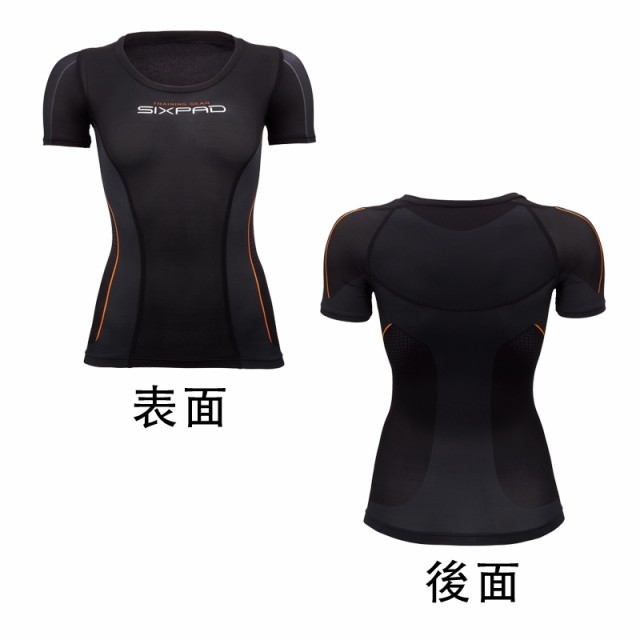 MTG SIXPAD Training Suit Short Sleeve Top シックスパッド トレーニングスーツ ショートスリーブトップ 女性用  Mサイズ｜au PAY マーケット