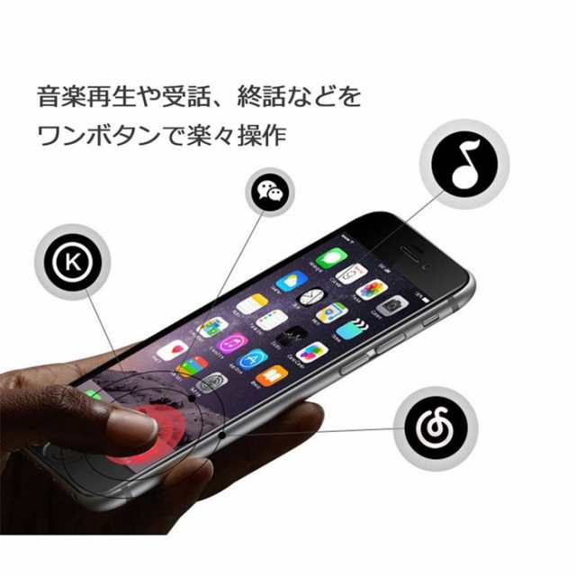 ワイヤレスイヤホン Bluetooth イヤホン ブルートゥースイヤホン Iphone Android イヤフォン スマートフォン ハンズフリー通話 音楽 スポの通販はau Pay マーケット Takuma Shop